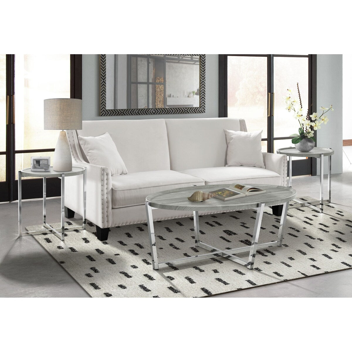 Picket House Furnishings Niko 3PC Occasional Table Set