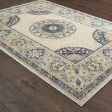 Vista Home Pierce Traditional Floral Medallion Area Rug