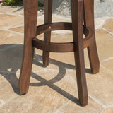 Pike Outdoor 5-Piece Acacia Wood Bar Set by Christopher Knight Home