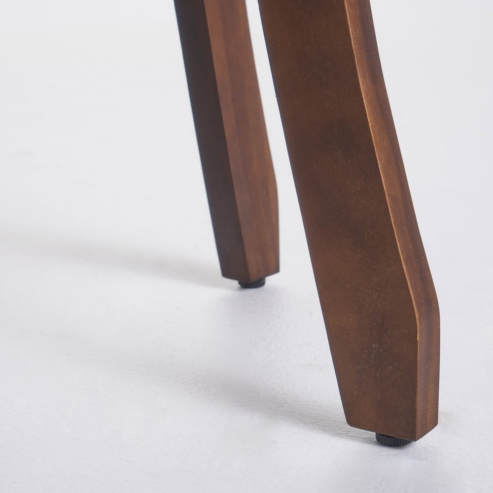 Pike Outdoor Acacia Wood Barstool (Set of 4) by Christopher Knight Home