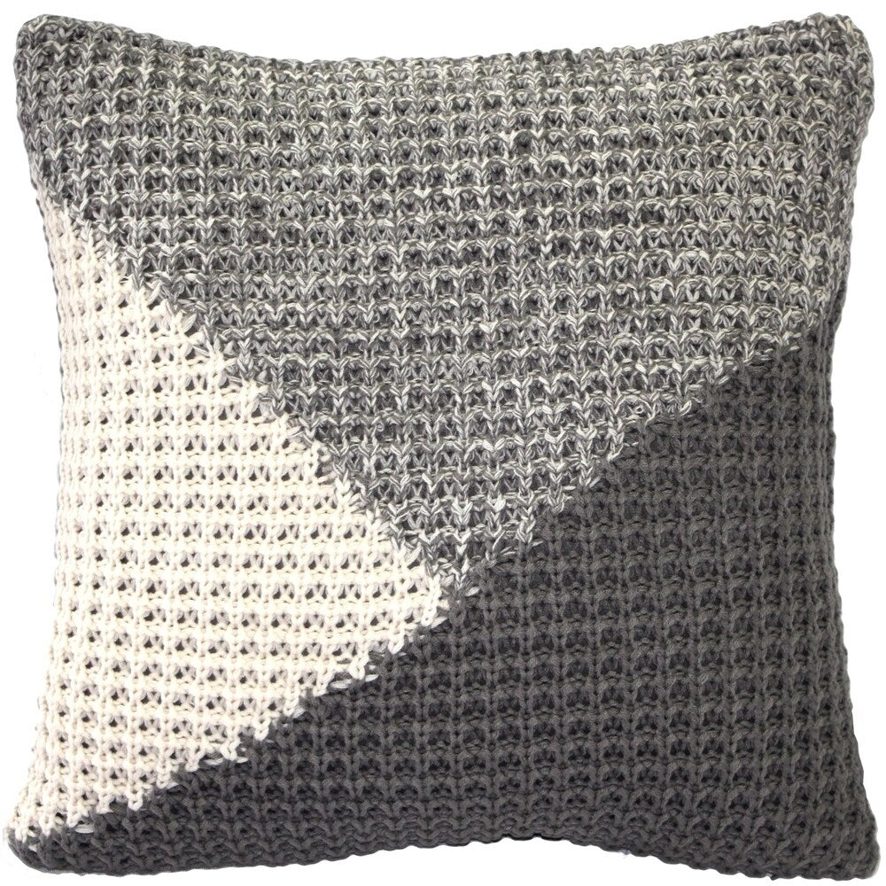 Pillow Décor - Hygge North Star Knit Pillow