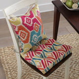 Pillow Perfect Bossanova Fiesta Reversible Chair Pad (Set of 2)