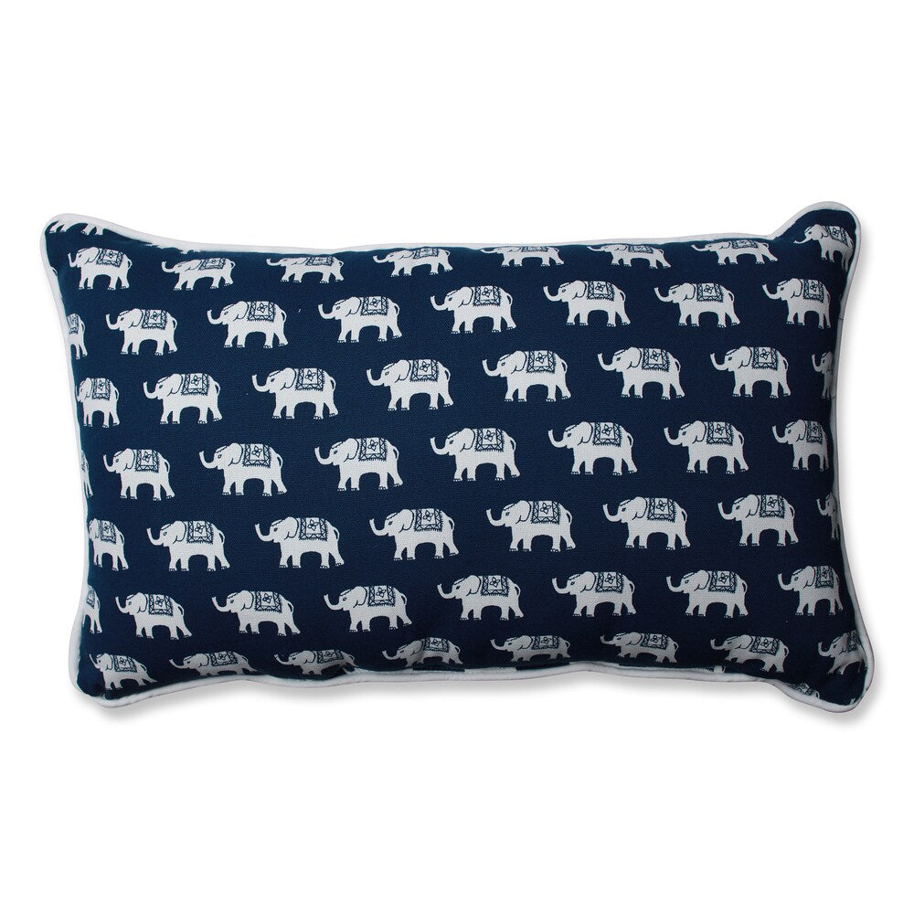 Pillow Perfect Ellie Indigo Throw Pillow