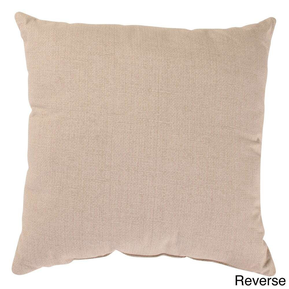 Pillow Perfect French Floral 18-inch Throw Pillow