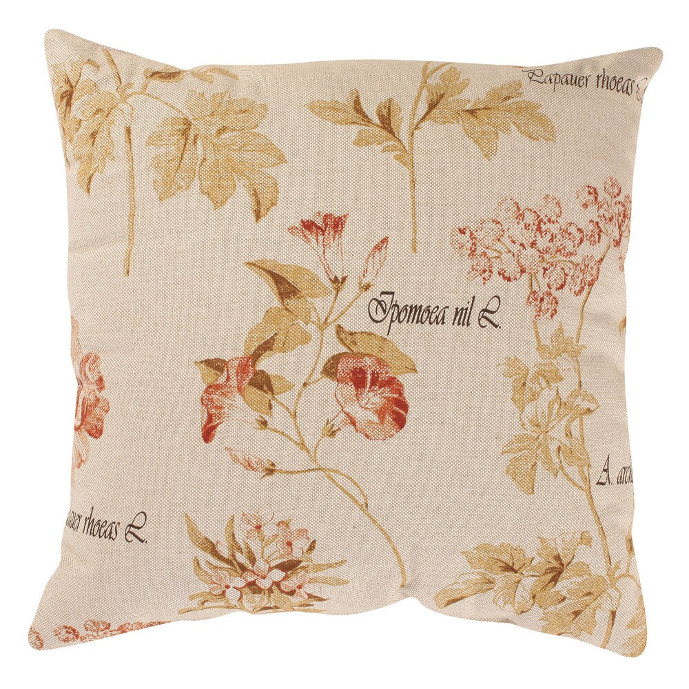 Pillow Perfect French Floral 18-inch Throw Pillow