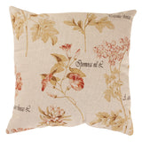 Pillow Perfect French Floral 18-inch Throw Pillow