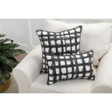Pillow Perfect Jones Ink Rectangular Throw Pillow