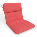 Pillow Perfect Outdoor/Indoor 100% T-Spun Polyester Seat Cushion, Weather Resistant, Fade Resistant