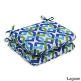 Pillow Perfect Outdoor/ Indoor Reiser Rounded Corners Seat Cushion (Set of 2)