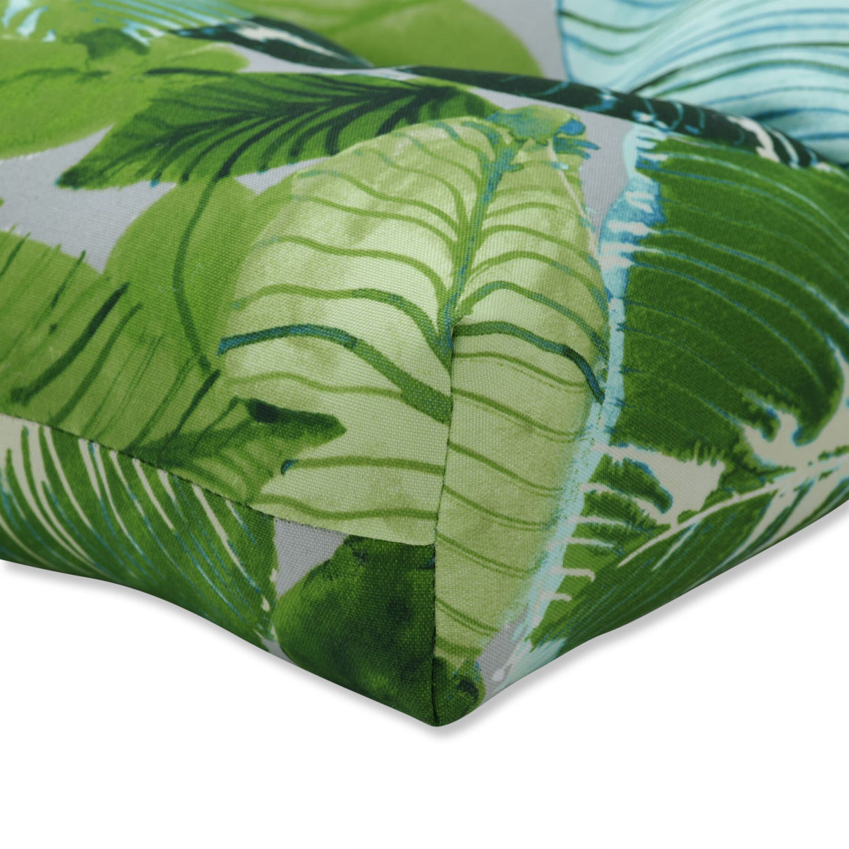 Pillow Perfect Outdoor Lush Leaf Jungle Blown Bench Cushion