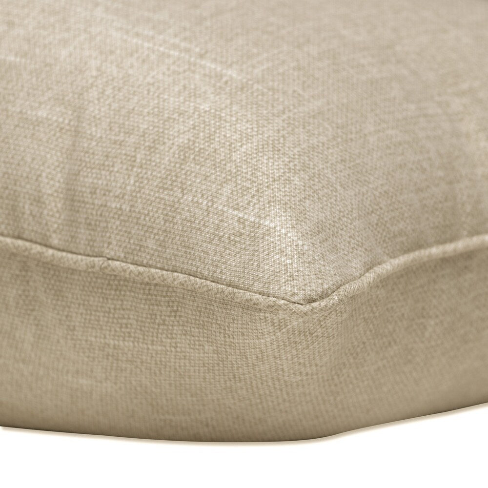Pillow Perfect Outdoor Tory Bisque Throw Pillow (Set of 2)