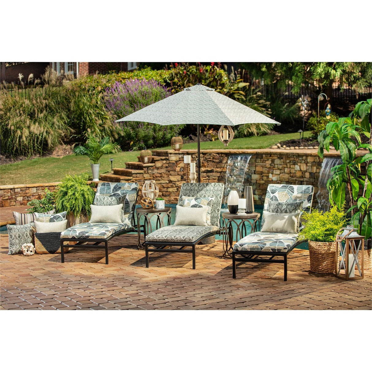 Pillow Perfect Outdoor Tory Bisque Throw Pillow (Set of 2)