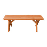 Pine 4' Crossleg Bench