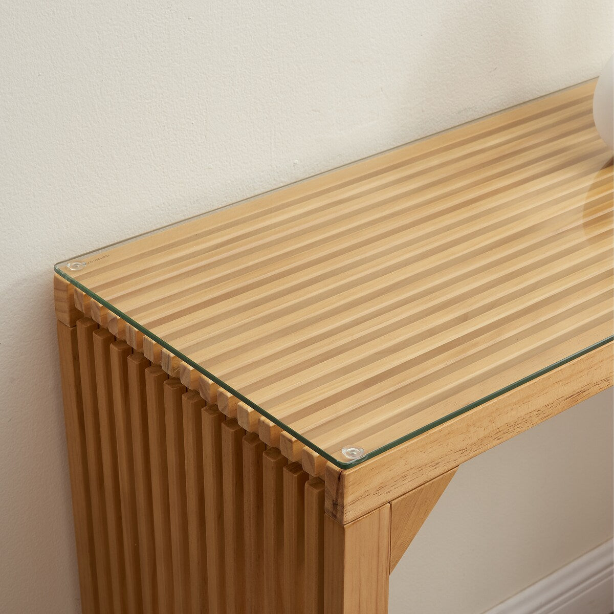 Pine Dining Bench and Table, Wood Bench for Entryway,Living Room,Kitchen Table and Bench Set Small Tempered glass included