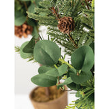 Sullivans Pine Eucalyptus Topiary - Set of 2
