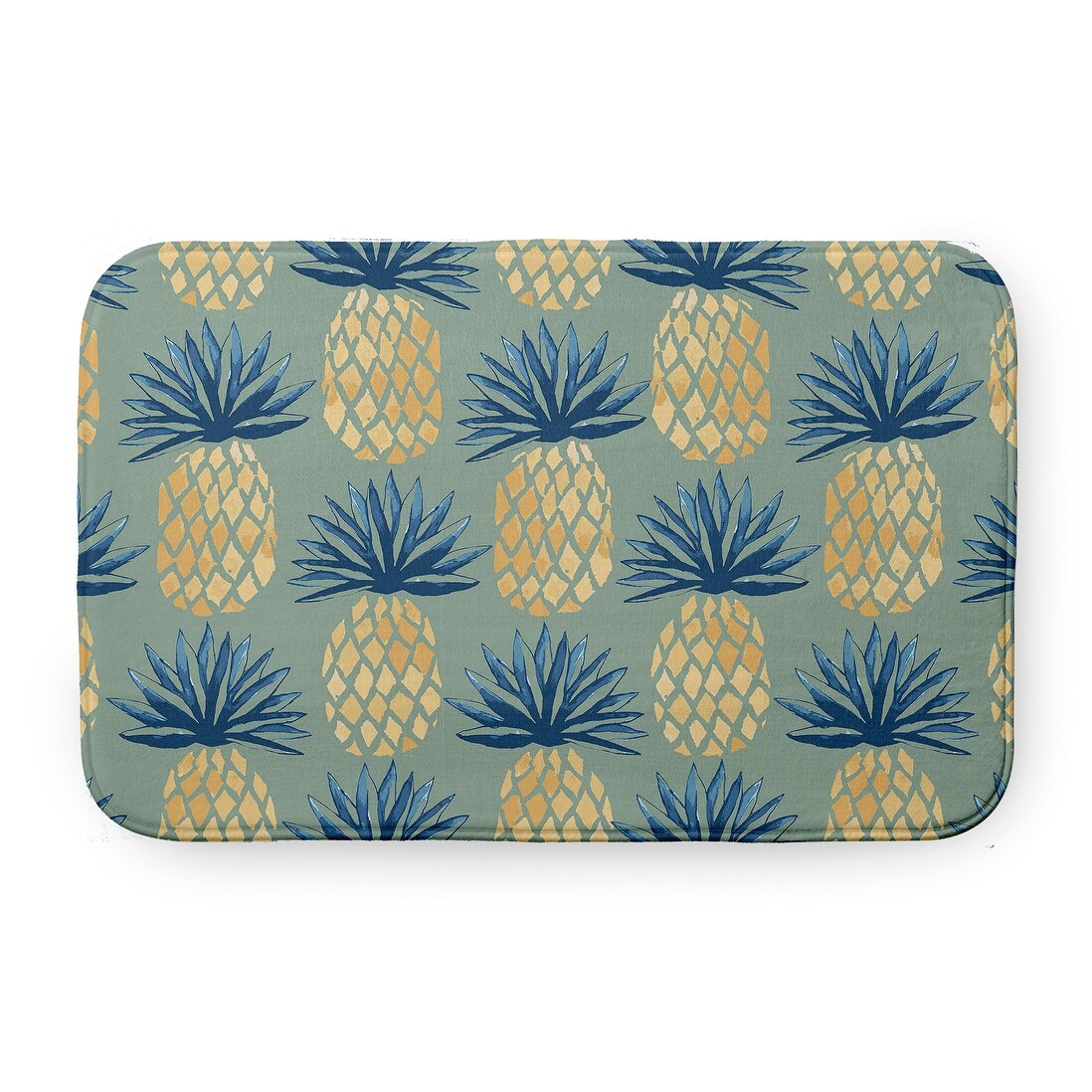 Pineapple Stripes Bathmat