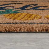 Pineapples 24x36 Coir Doormat by Kosas Home