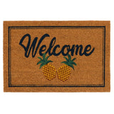 Pineapples 24x36 Coir Doormat by Kosas Home