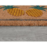 Pineapples 24x36 Coir Doormat by Kosas Home