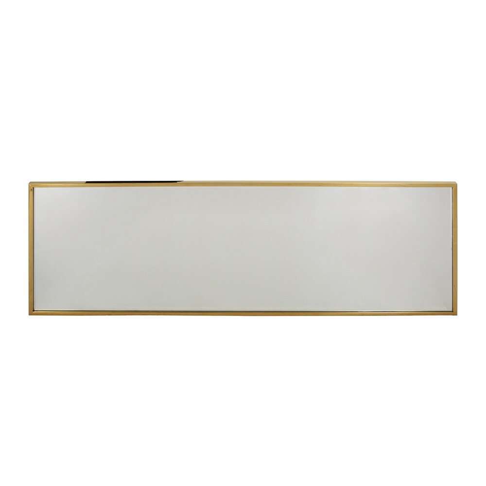 Pinefield Modern Rectangular Standing Mirror by Christopher Knight Home - Mirror, Gold