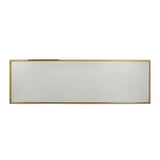 Pinefield Modern Rectangular Standing Mirror by Christopher Knight Home - Mirror, Gold