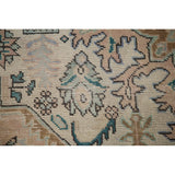 Pink Distressed Tabriz Persian Rug Hand-knotted Vintage Wool Carpet - 8'1" x 11'3"