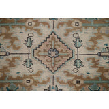 Pink Distressed Tabriz Persian Rug Hand-knotted Vintage Wool Carpet - 8'1" x 11'3"