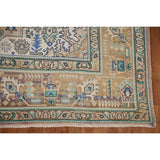 Pink Distressed Tabriz Persian Rug Hand-knotted Vintage Wool Carpet - 8'1" x 11'3"