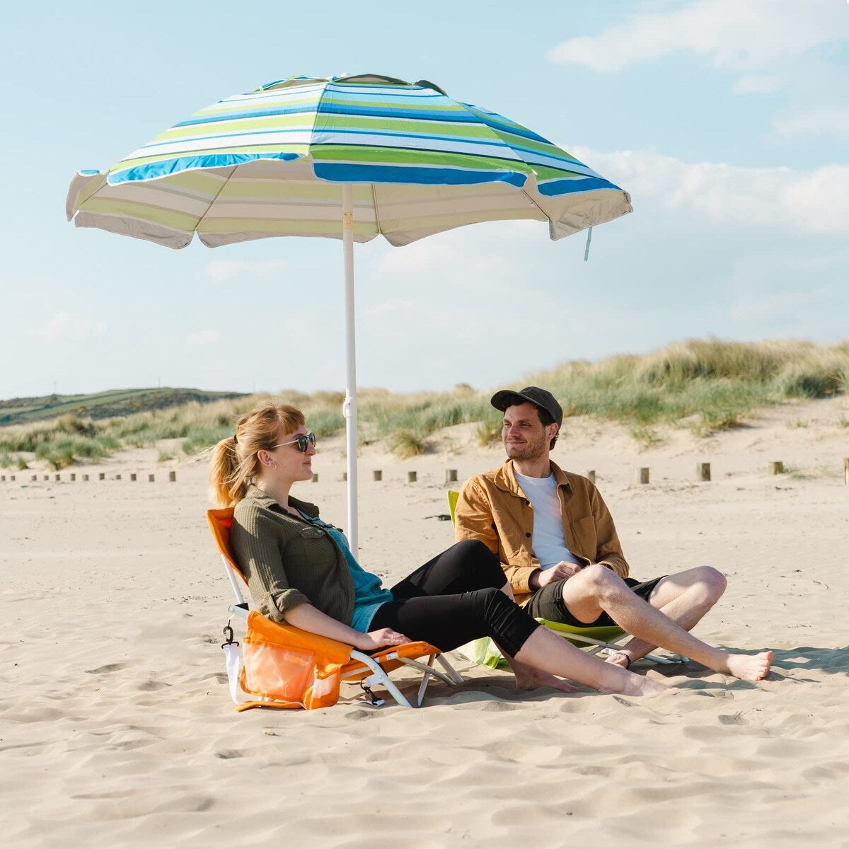 Pink Low Folding Beach Chairs for Outdoor Sand Concert Travel
