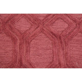 Pink Trellis Moroccan Oriental Staircase Runner Rug Hand-tufted - 2'6" x 7'10"