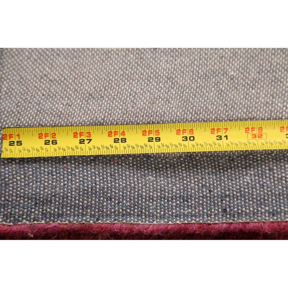 Pink Trellis Moroccan Oriental Staircase Runner Rug Hand-tufted - 2'6" x 7'10"