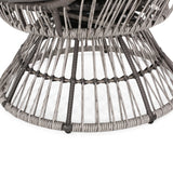 Pintan Outdoor Wicker Swivel Egg Chair by Christopher Knight Home