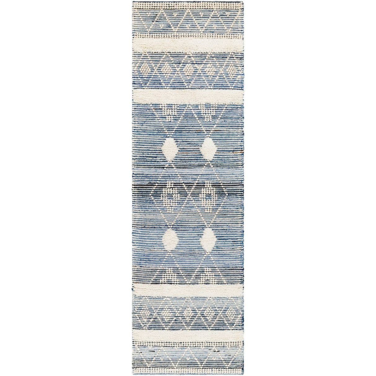 Pippa Handmade Farmhouse Cotton & Wool Area Rug