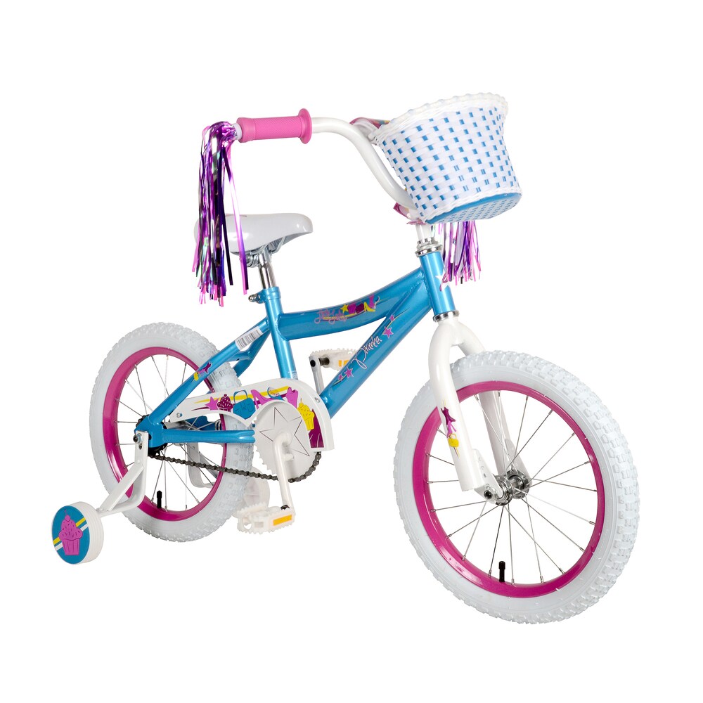 Piranha Little Lady Kid's Bike, 16 inch wheels, 10 inch frame, Girl's Bike, Teal
