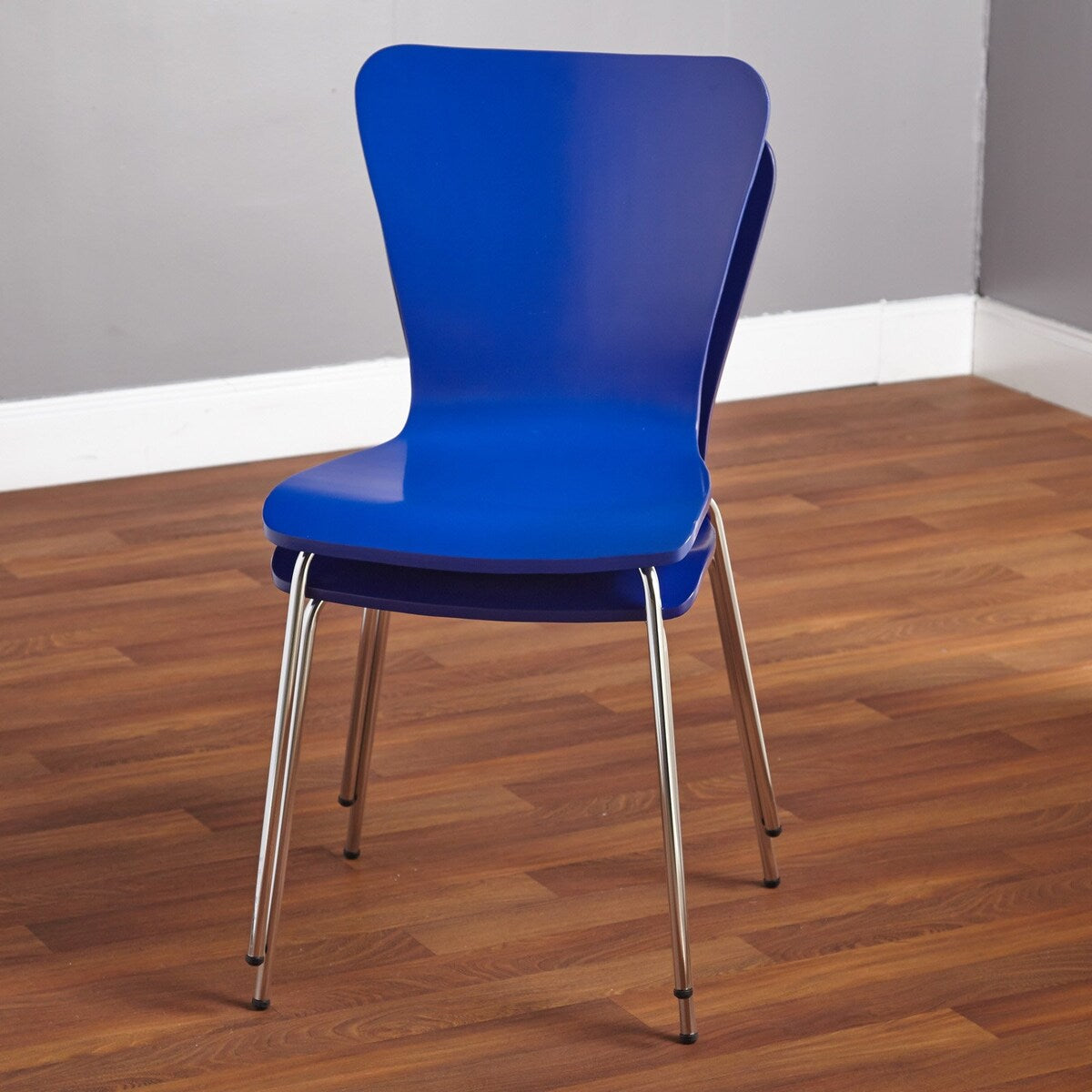 Pisa Bentwood Chair, Set of 2, Blue
