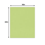 Pistachio 16x20 Backing Board - Uncut Photo Mat Board (25-Sheets)