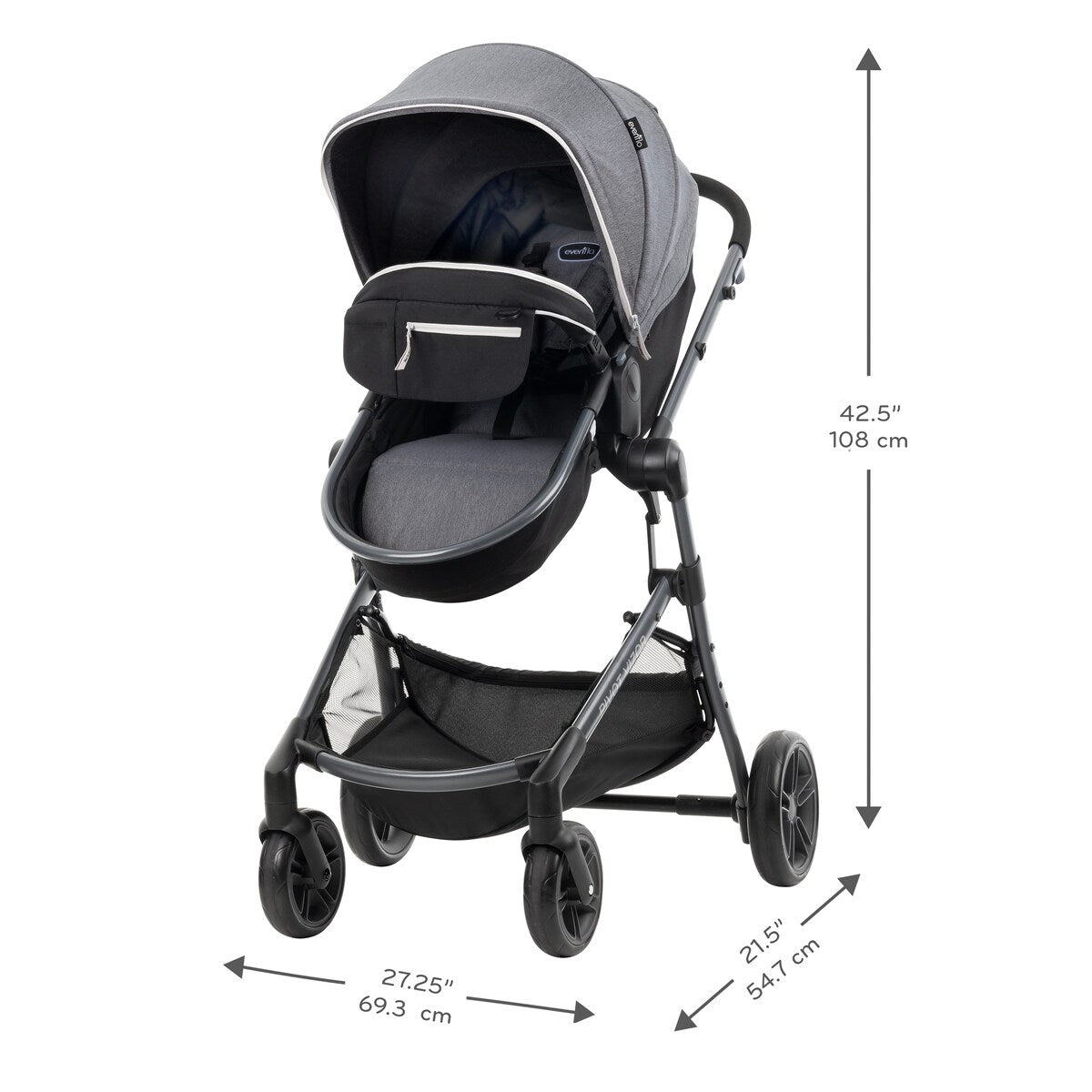 Pivot Vizor Travel System with LiteMax Infant Car Seat