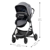 Pivot Vizor Travel System with LiteMax Infant Car Seat