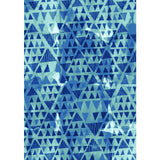 Plait Blue Tribal Diamonds Rug (7'10 x 10'6) - 7'10" x 10'6"