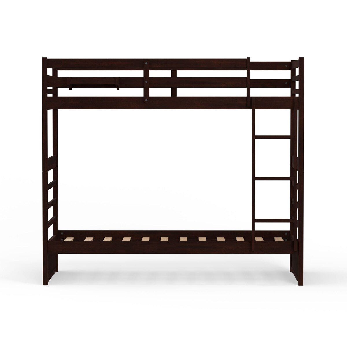 Plana Wood Bunk Bed and Hanging Nightstand