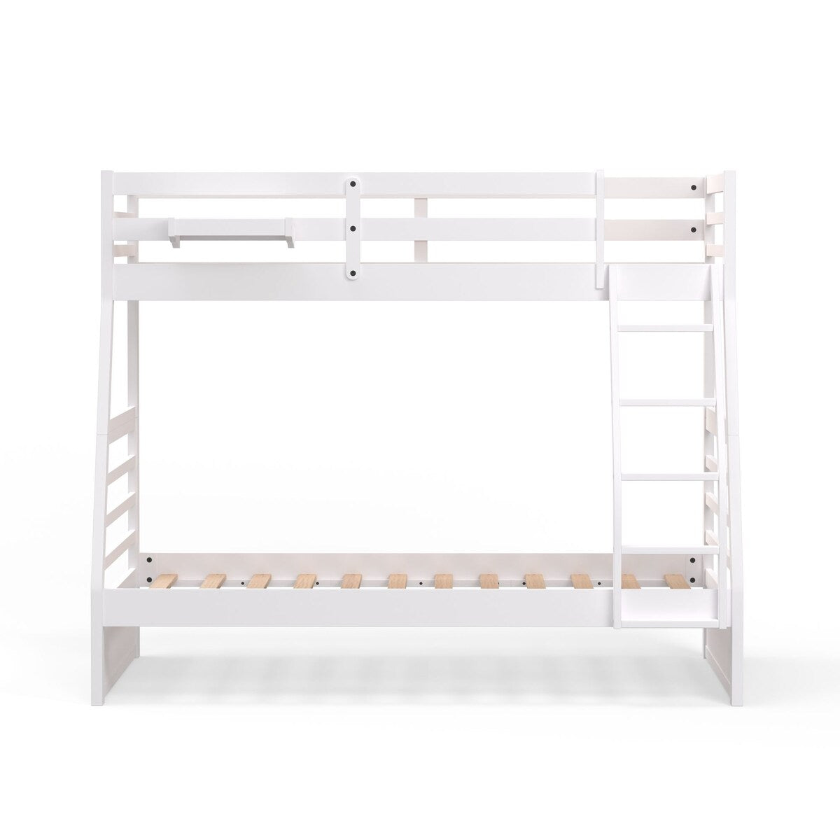 Plana Wood Bunk Bed and Hanging Nightstand