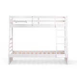 Plana Wood Bunk Bed and Hanging Nightstand