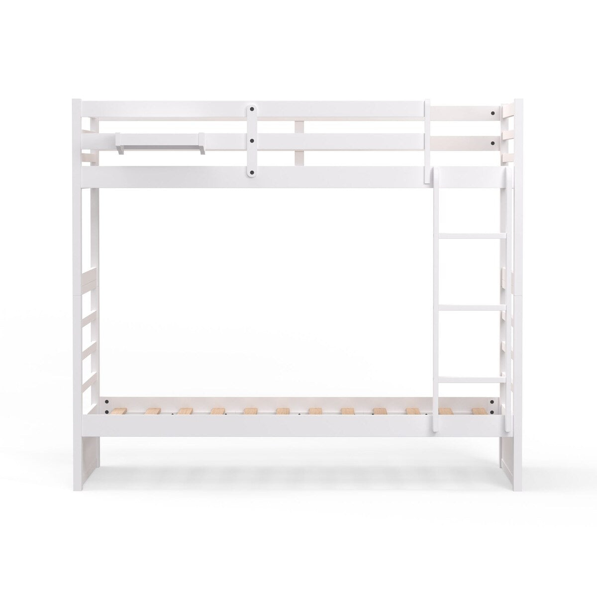 Plana Wood Bunk Bed and Hanging Nightstand
