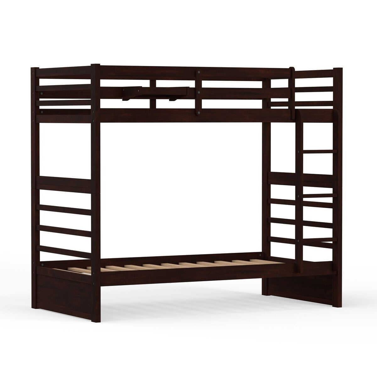 Plana Wood Bunk Bed and Hanging Nightstand