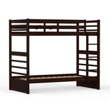 Plana Wood Bunk Bed and Hanging Nightstand