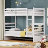 Plana Wood Bunk Bed and Hanging Nightstand