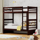 Plana Wood Bunk Bed and Hanging Nightstand