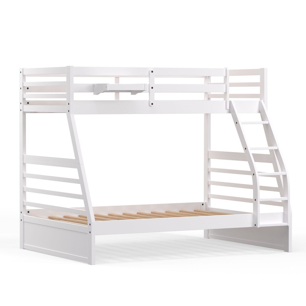 Plana Wood Bunk Bed and Hanging Nightstand