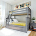 Plank and Beam Twin over Full Bunk Bed with Trundle