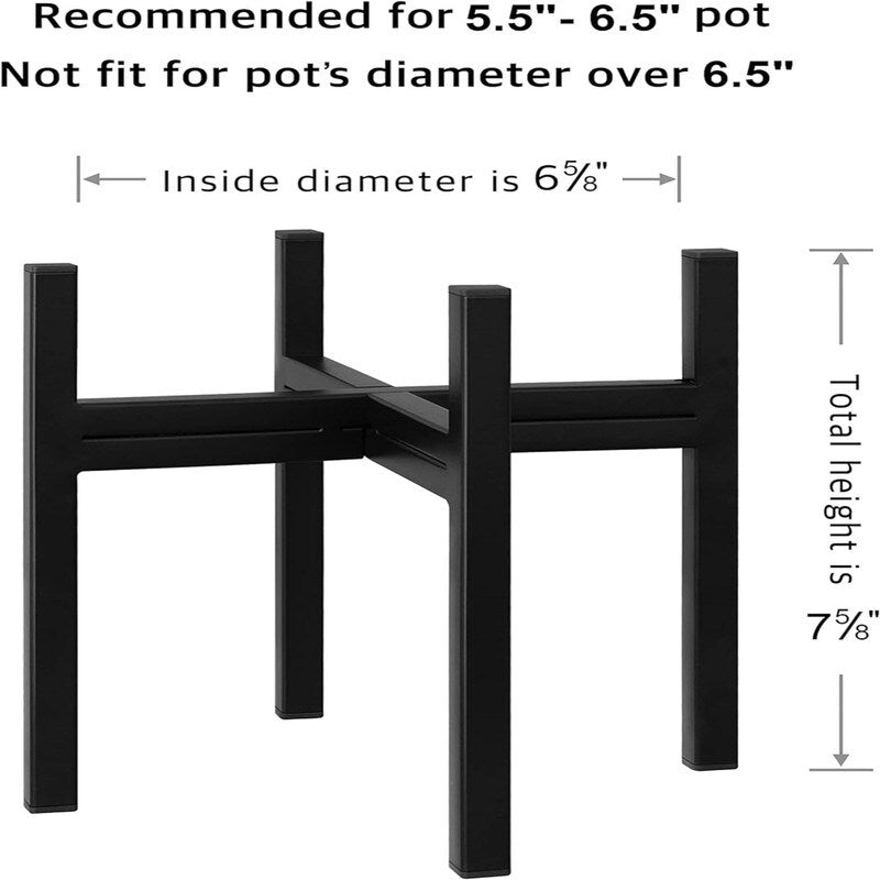 Plant Stand Indoor Outdoor Hold Up to 6.5 Inch